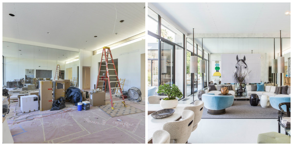 DESIGN TRANSFORMATIONS INSIDE A MID-CENTURY MODERN HOME