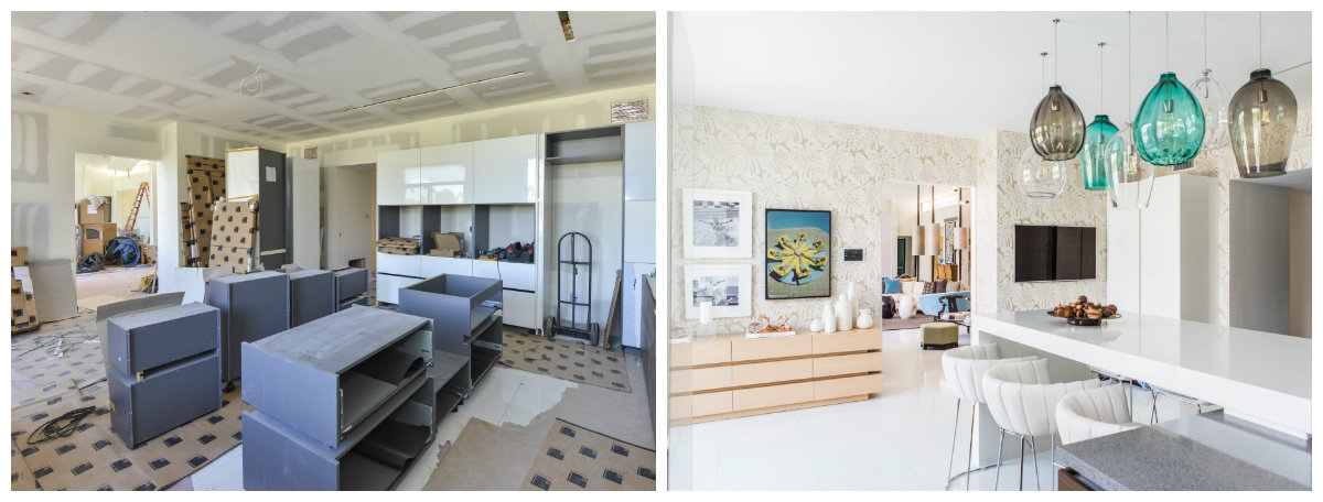 DESIGN TRANSFORMATIONS INSIDE A MID-CENTURY-MODERN HOME