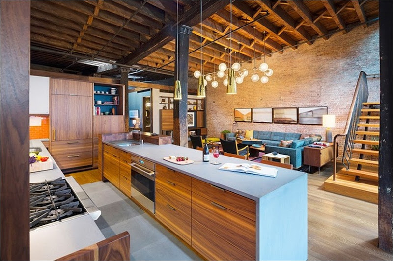 FROM 19TH CENTURY SOAP FACTORY TO AN ECLECTIC CONTEMPORARY LOFT