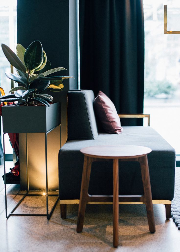 Mid century timeless elegance stands out in this modern bar in Munich