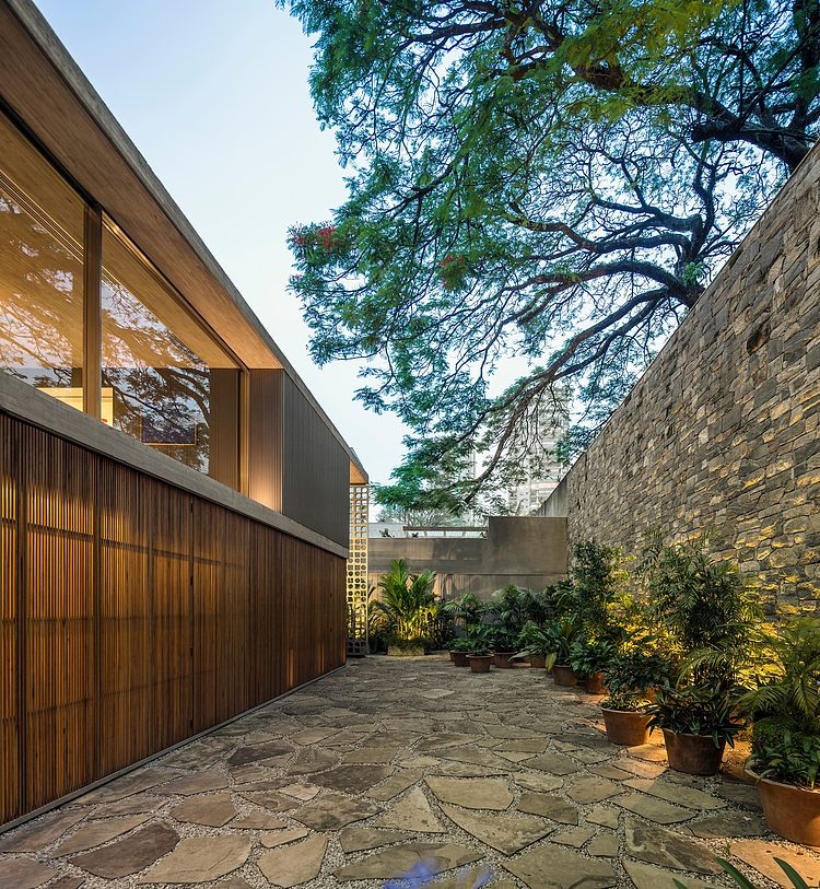 Midcentury Elegance meet Contemporary Style in this family home in Brazil