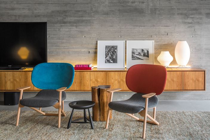 Mid-century Elegance meet Contemporary Style in this family home in Brazil