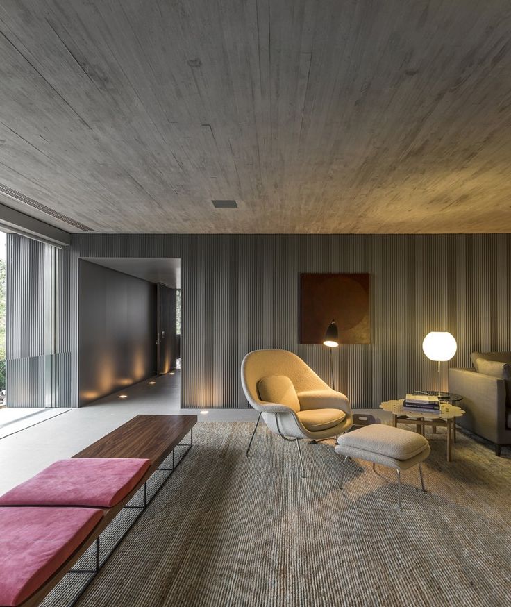 Mid-century Elegance meet Contemporary Style in this family home in Brazil