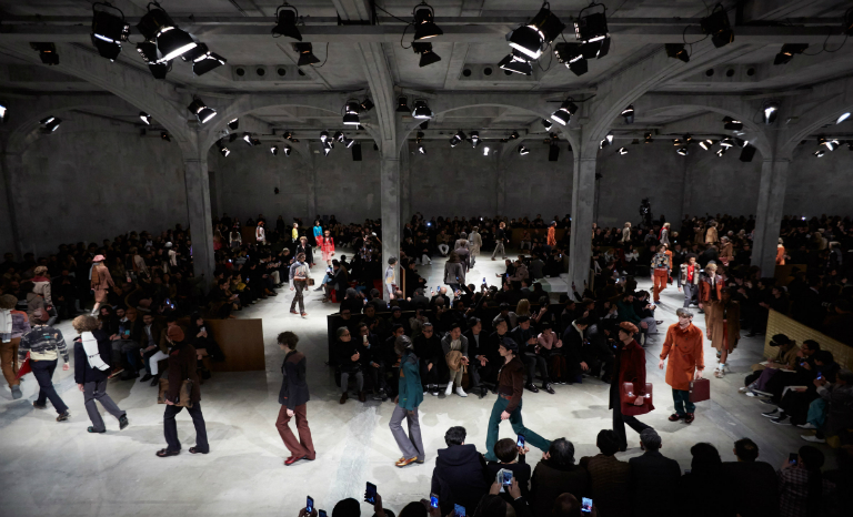 1.2 AMO designs Prada catwalk as a series of interior scenes