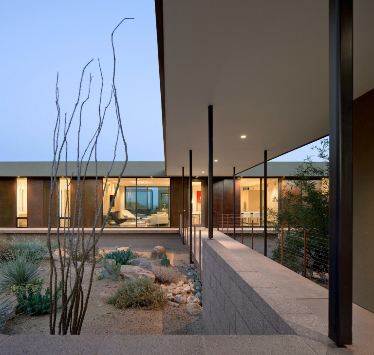 2a Ibarra Rosano Designs Home Above The Desert In Arizona