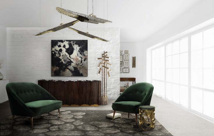Achieve the mid-century living room of your dreams
