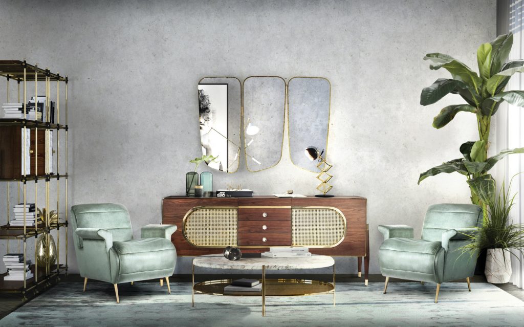 Inspiring Mid Century Living Rooms