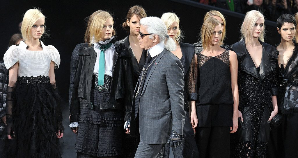 Feminine Social Evening Wear the new collection of Karl Lagerfeld