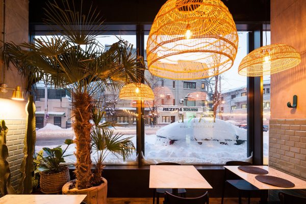 Luxury restaurant decoration