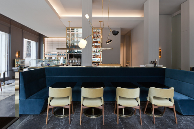 Essential Home Midcentury Furniture Ta Milano A Retro Chic Restaurant to Visit During Salone de Mobile 2017