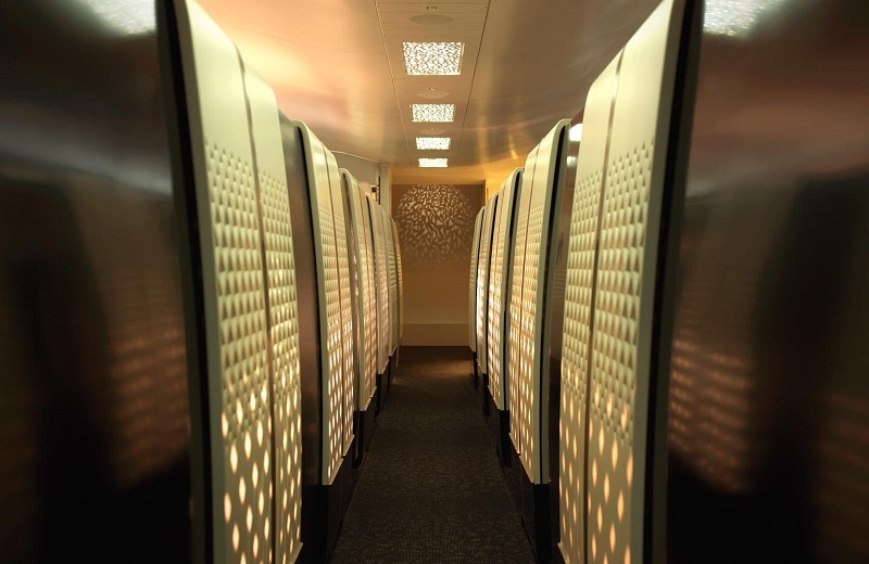 Discover Etihad, the most luxurious suite in the sky | You can visit us at our website, www.sornixelvuta.pro and check our Pinterest @midcenturyblog to get more #MidCenturyModern inspiration.