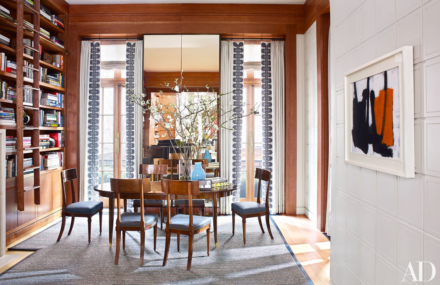Gramercy Park Triplex designed by Eric Cohler | You can visit us at our website, www.sornixelvuta.pro and check our Pinterest @midcenturyblog to get more #MidCenturyModern inspiration.