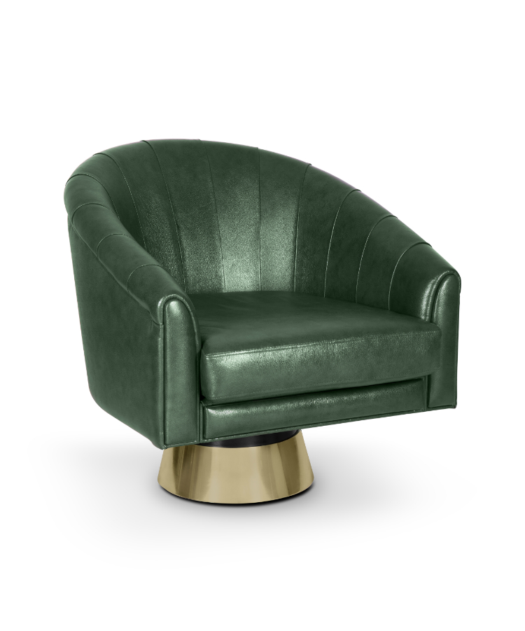 Luxury furniture at mid-century home: Bogarde armchair