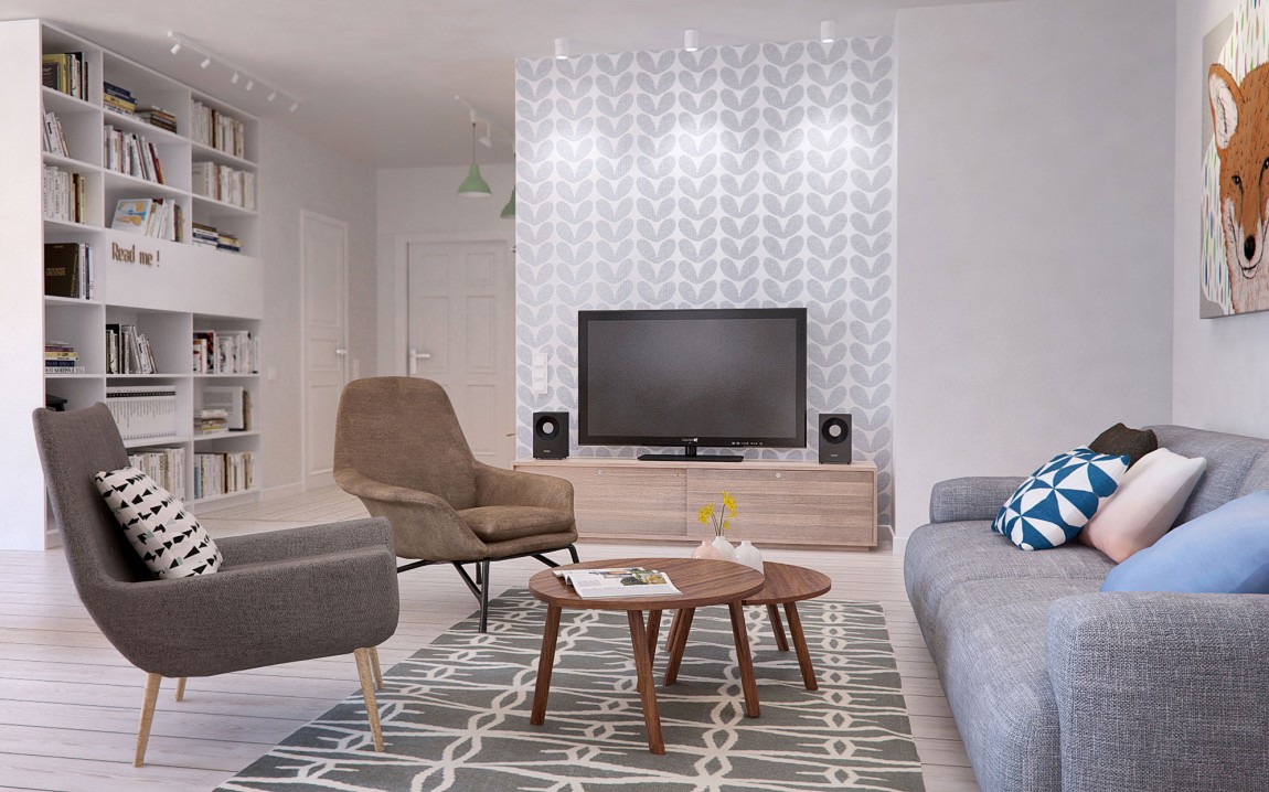 SCANDINAVIAN STYLE APARTMENT: PERFECT BALANCE