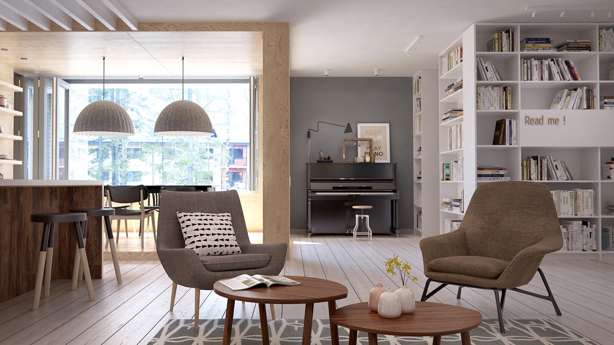 RETRO STYLE APARTMENT: PERFECT BALANCE