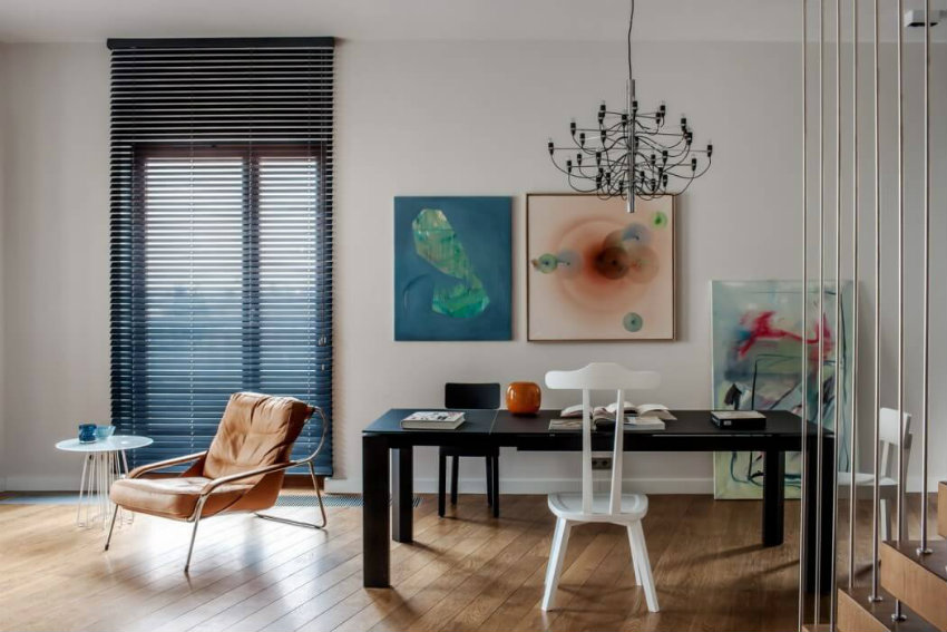 Art Nouveau Design Floods a Mood Works Updated Apartment