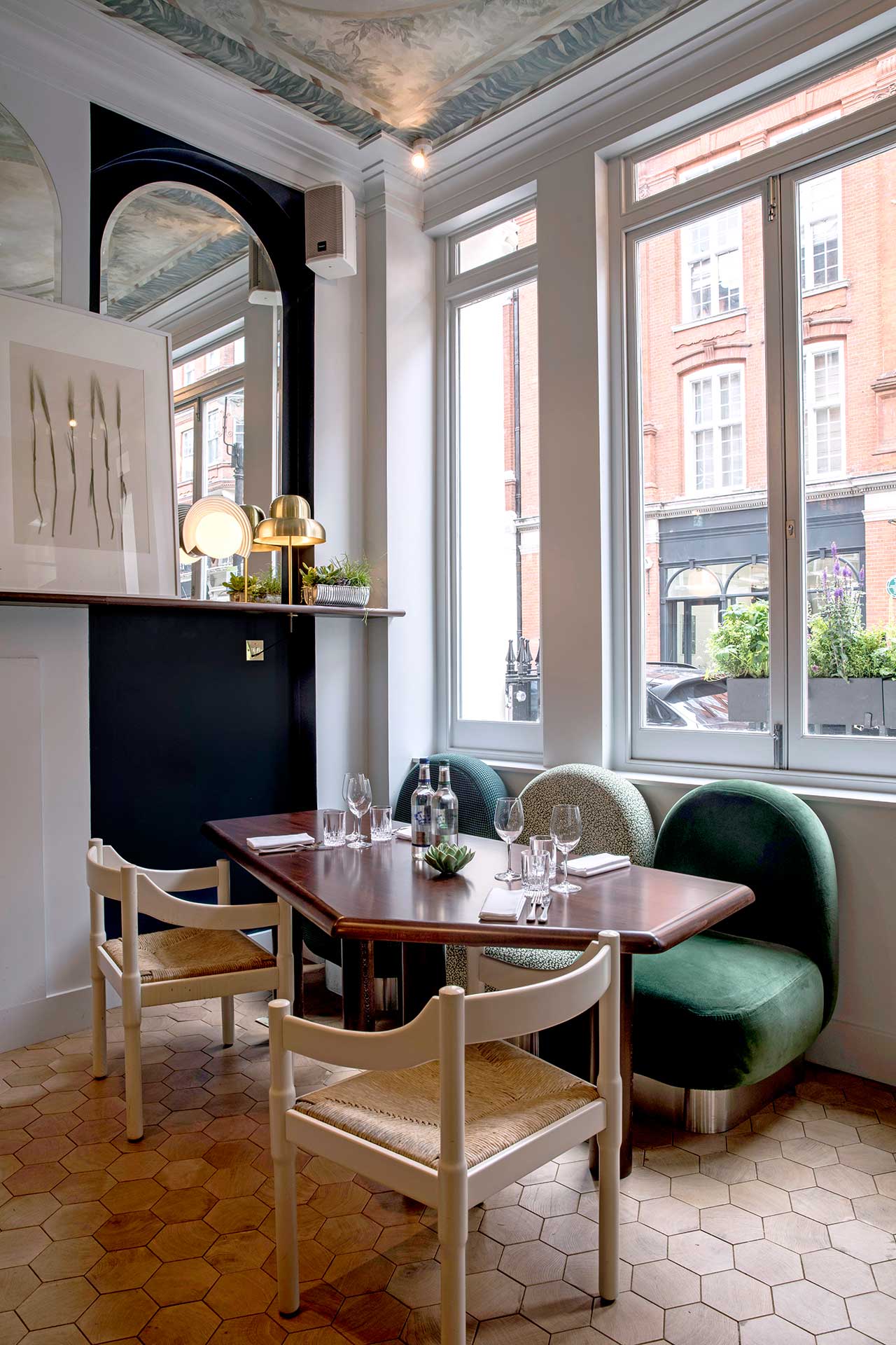 Henrietta Hotel in London- Channeling the 70's Boho Chic Vibe