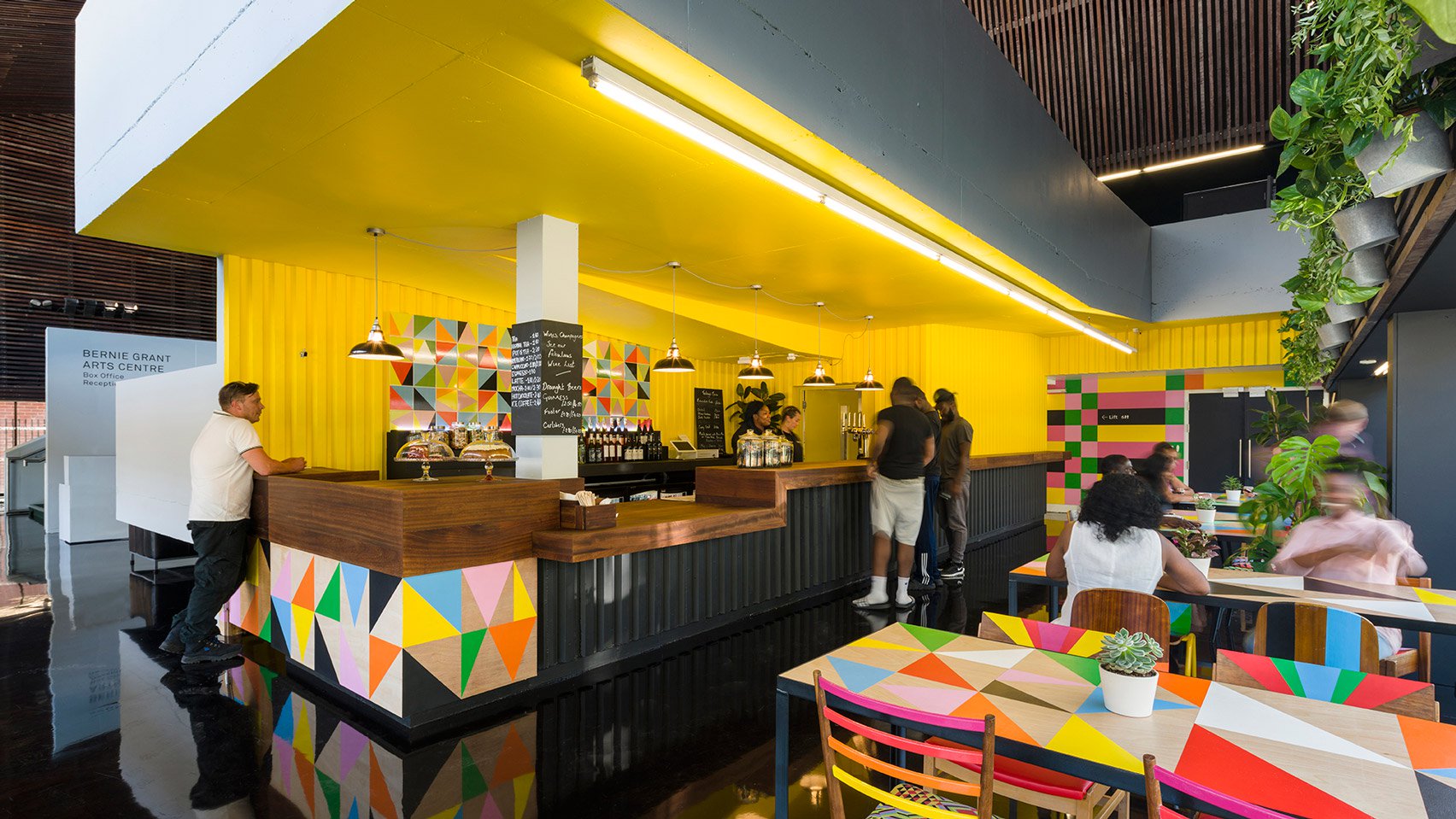 How Bernie Grant Arts Centre was Revamped by Morag Myerscough