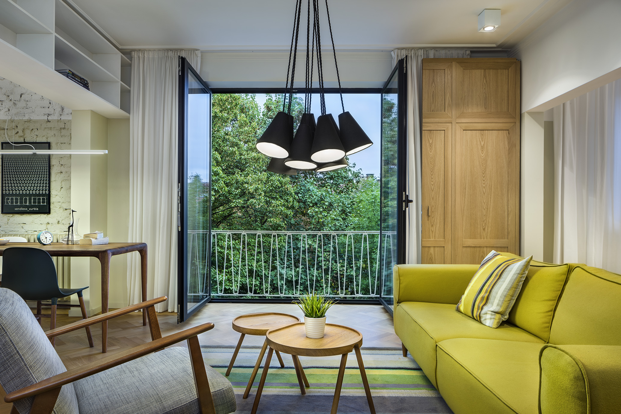 A Colorful Mid-Century Modern Apartment in Sofia You Need to See!
