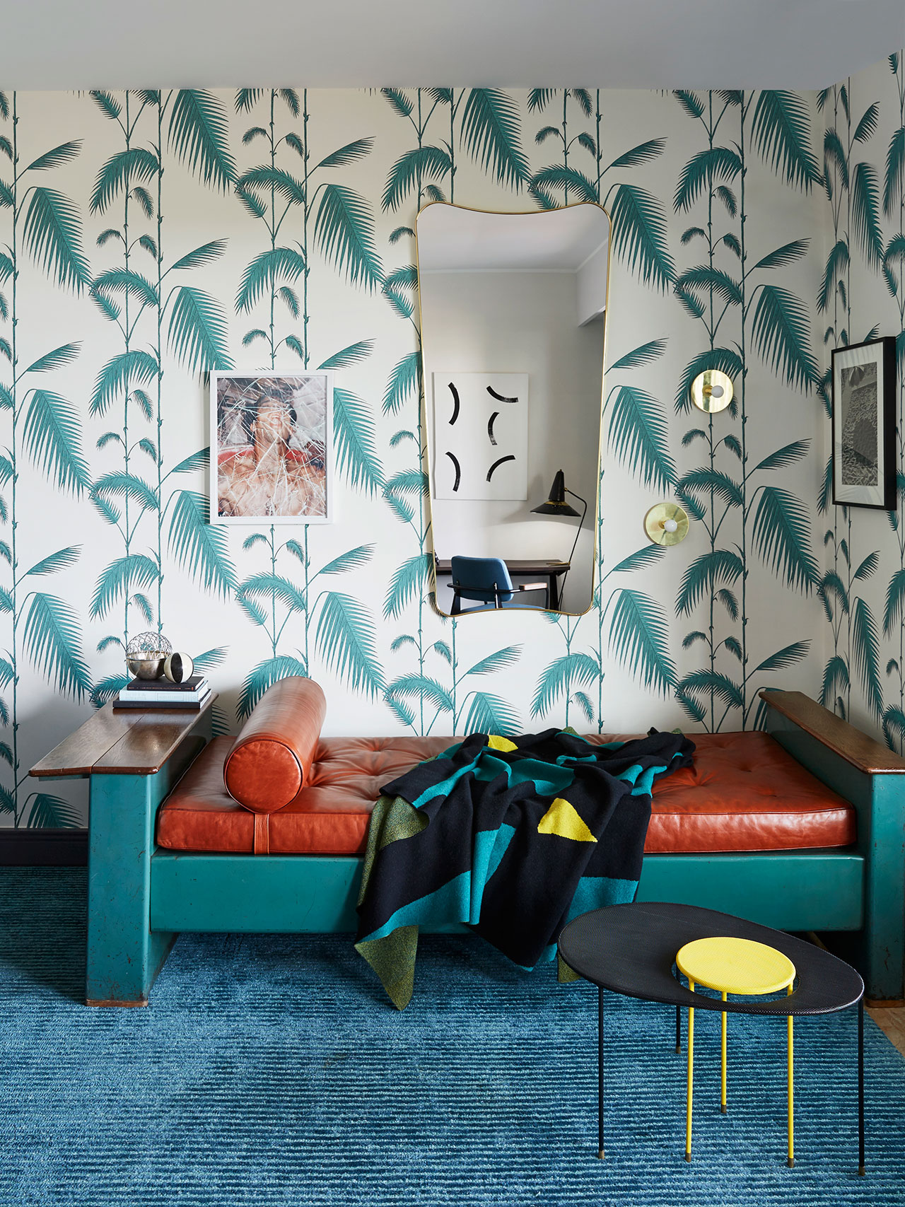 An Explosion of Mid-Century Modern Design in a Monaco Apartment