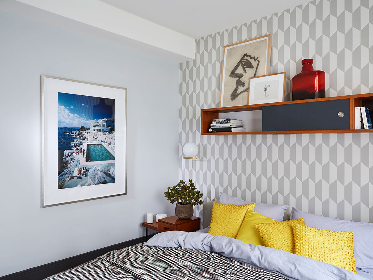 An Explosion of Mid-Century Modern Design in a Monaco Apartment