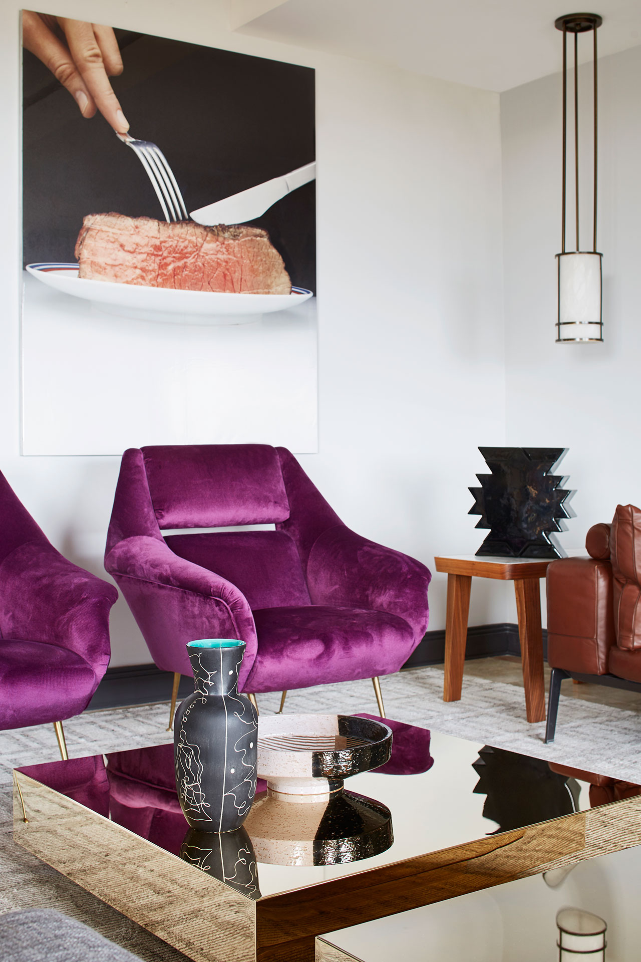 An Explosion of Mid-Century Modern Design in a Monaco Apartment