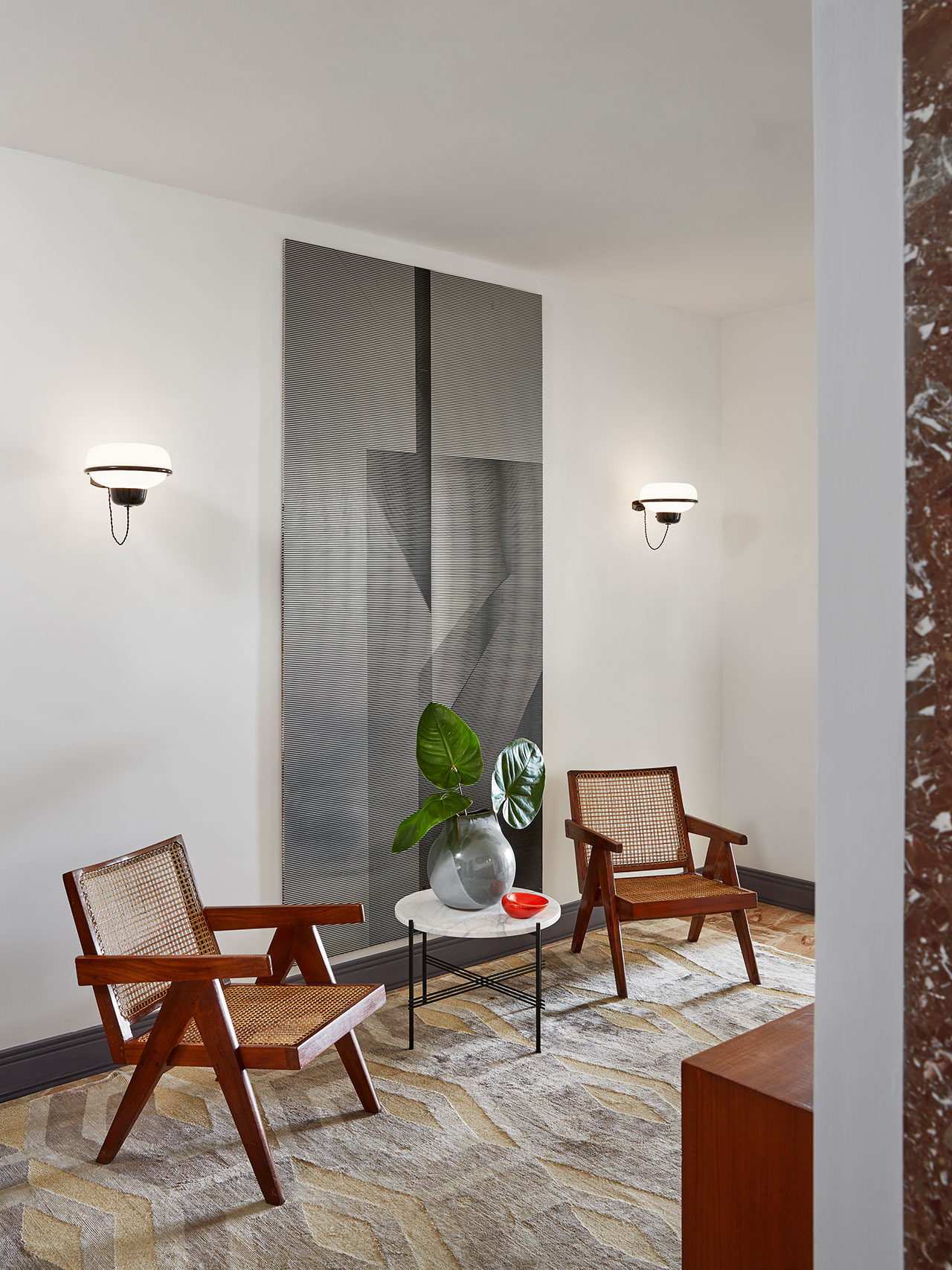An Explosion of Mid-Century Design in a Monaco Apartment
