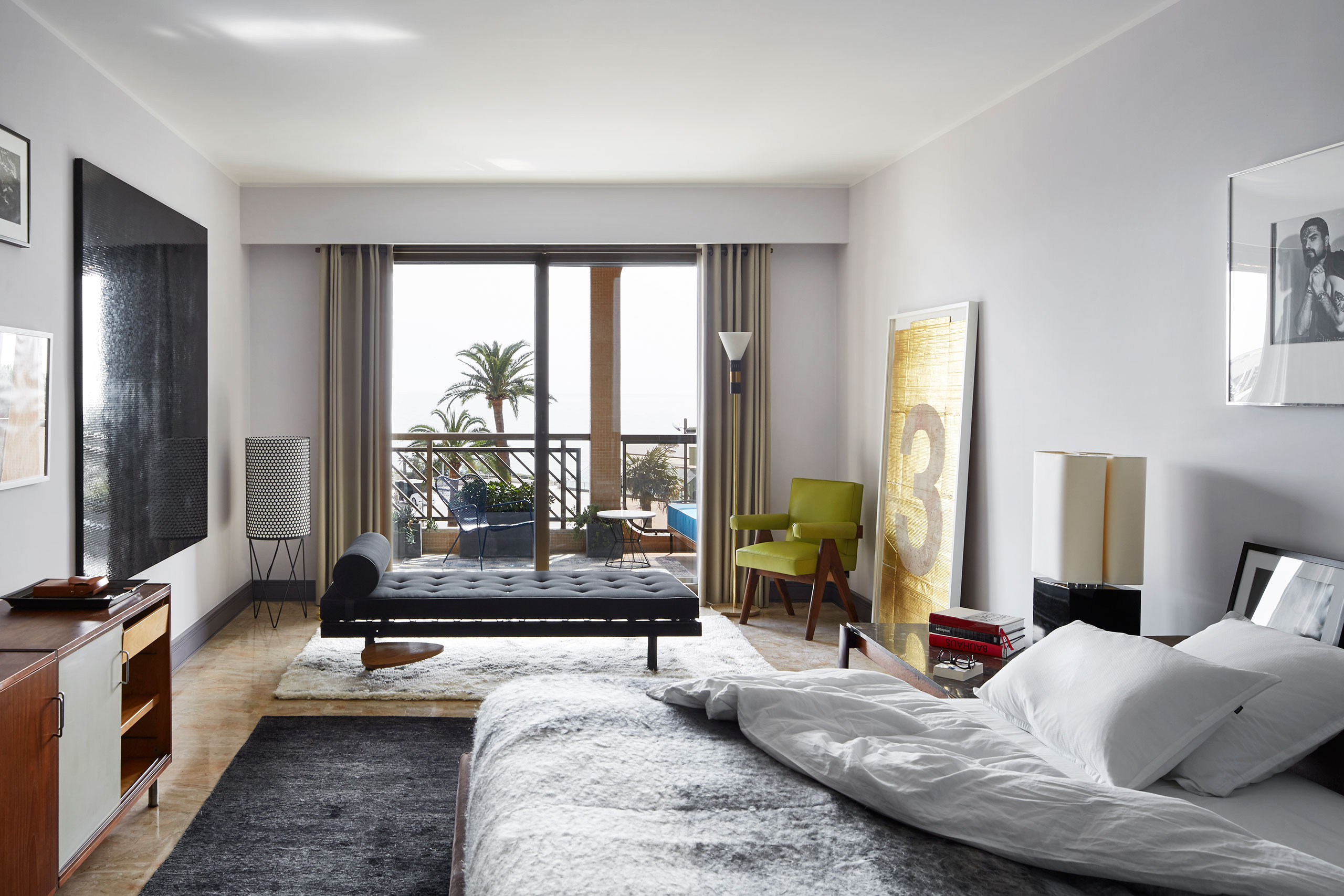 An Explosion of Mid-Century Modern Design in a Monaco Apartment