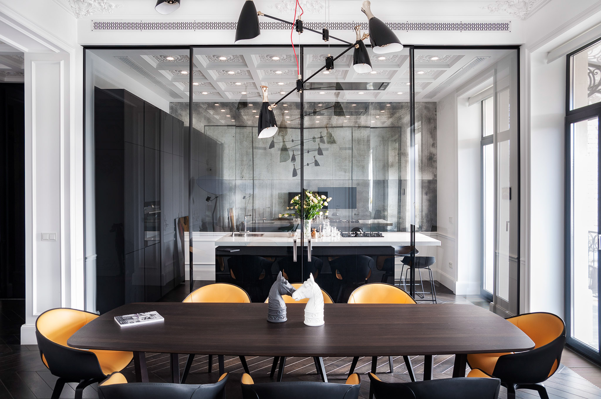 A Contemporary Apartment Decor that Will Make You Want to Move to Kiev