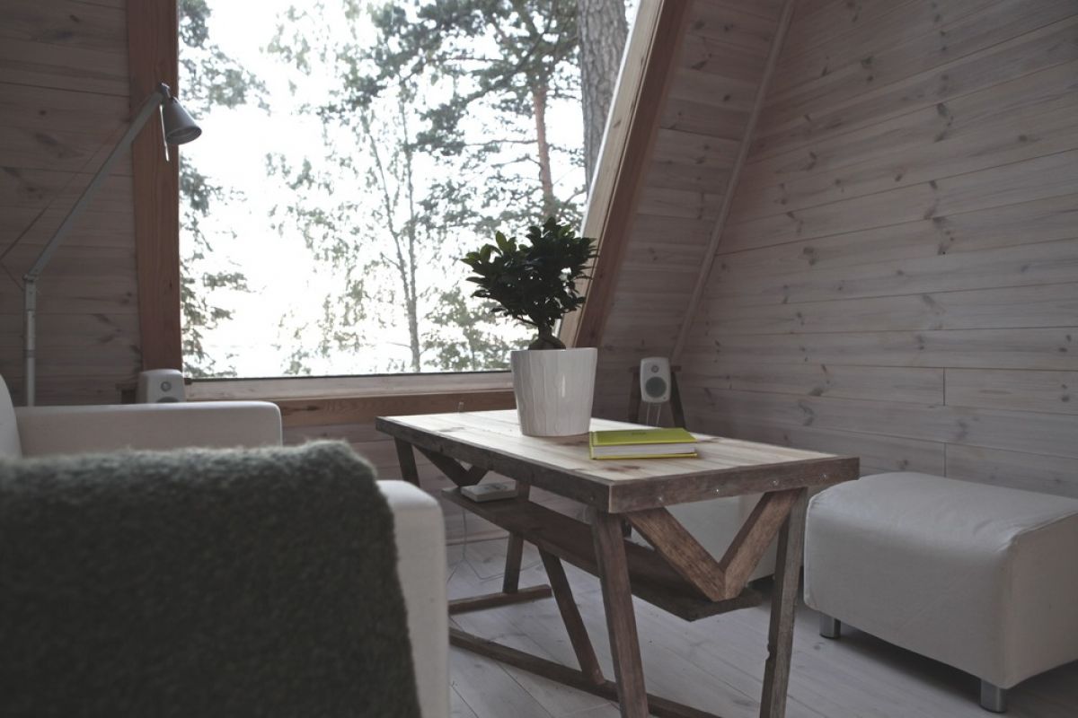 fiinnish design, mökki, sisustus, nido, robin falck, scandinavian design, country house design, natural interior, eco interior, eco design, a tiny house