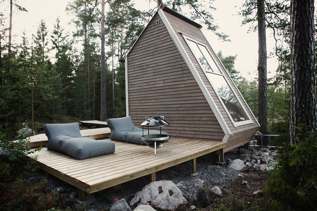 fiinnish design, mökki, sisustus, nido, robin falck, scandinavian design, country house design, natural interior, eco interior, eco design, a tiny house