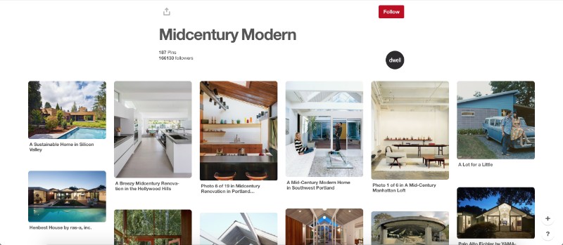 7 Best Mid-Century Home Decor Inspiration Boards On Pinterest