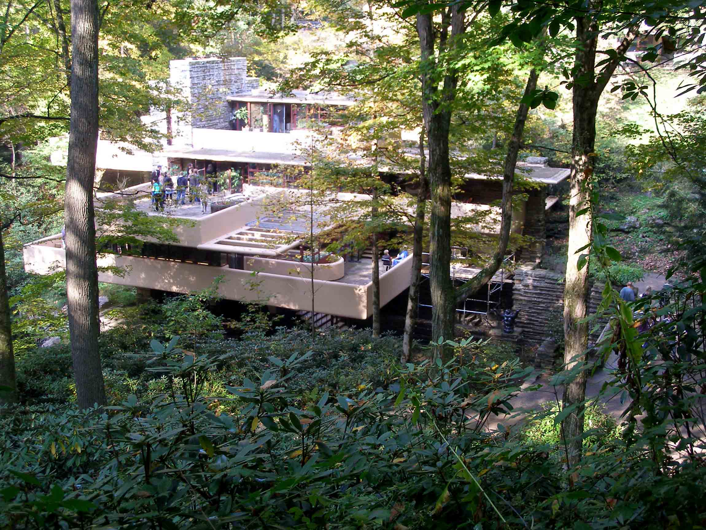 Mid-Century Modern Icons- Falling Water House by Frank Lloyd Wright