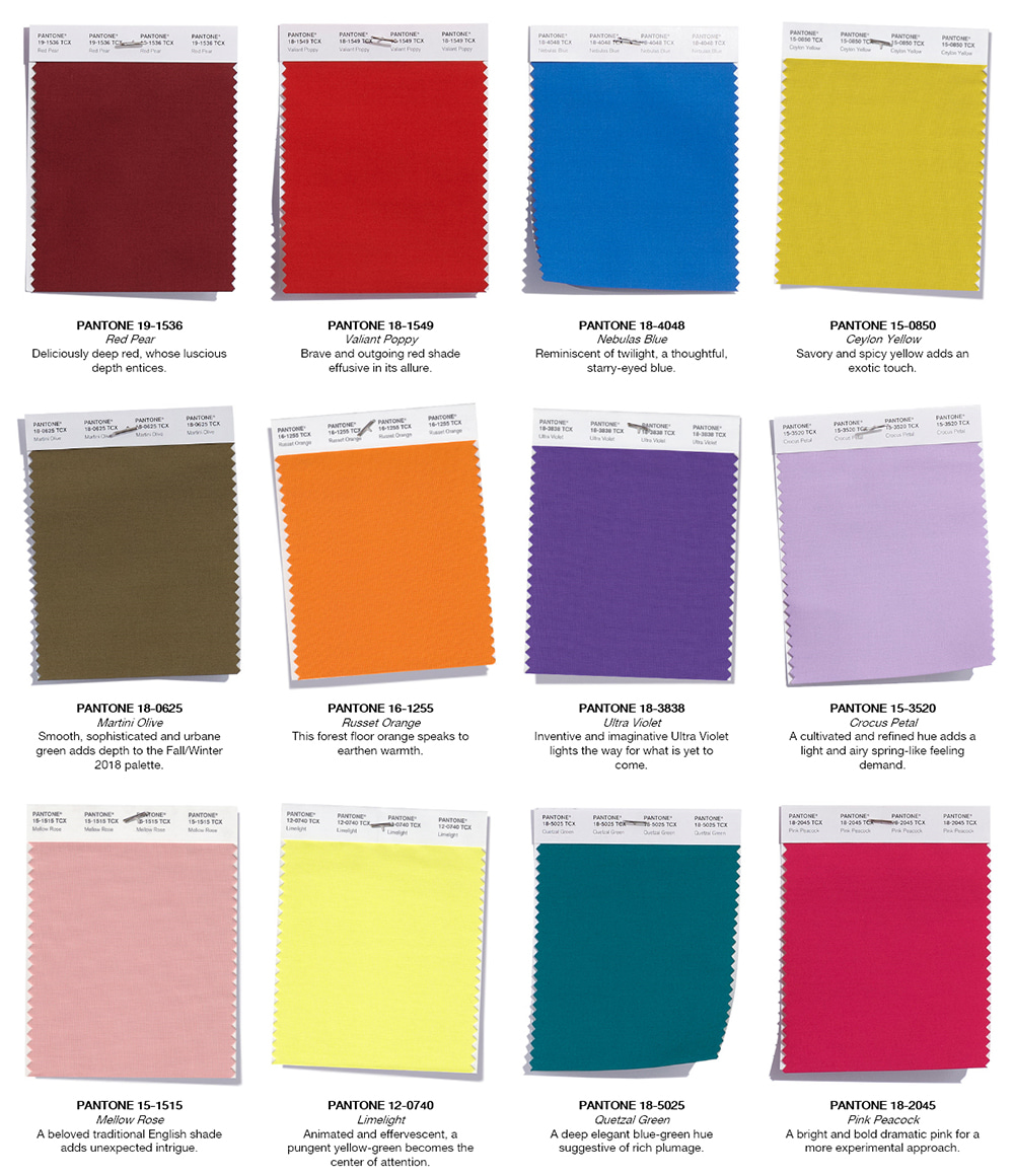 The Pantone Color Palette for the Fall Everyone's Talking About_1