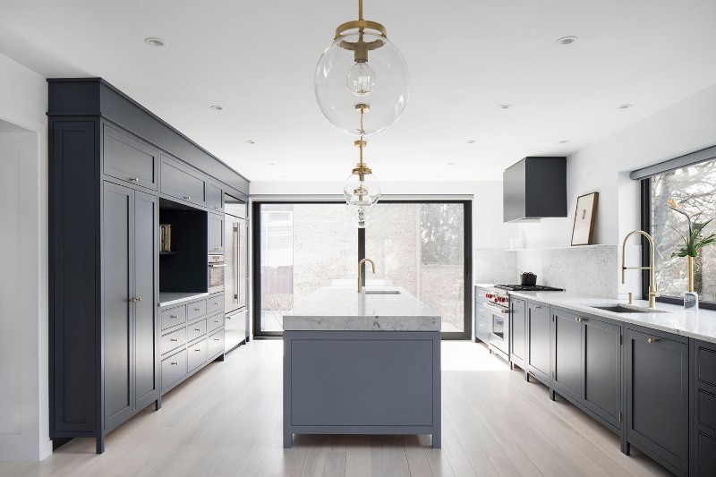 A Gray Mid-Century Modern House In Temperamental Montreal