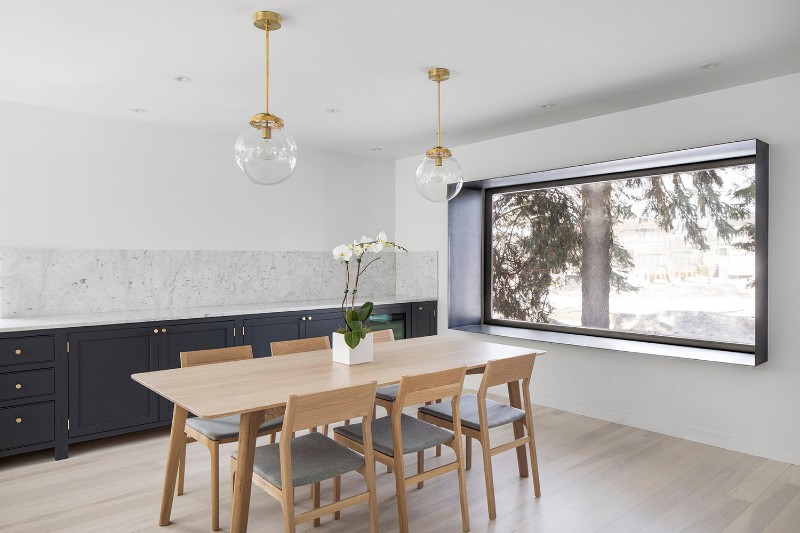 A Gray Mid-Century Modern House In Temperamental Montreal