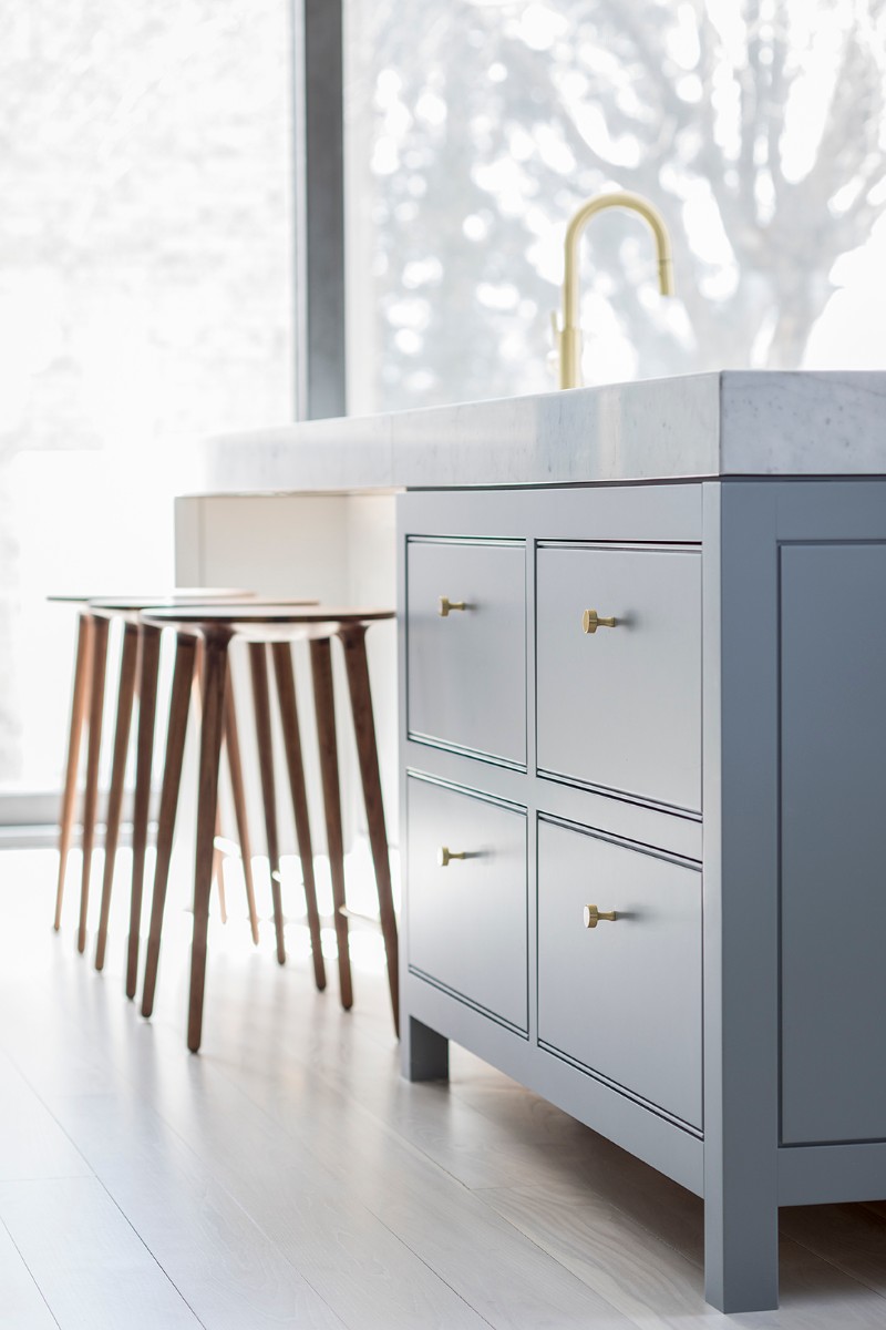 A Gray Mid-Century Modern House In Temperamental Montreal