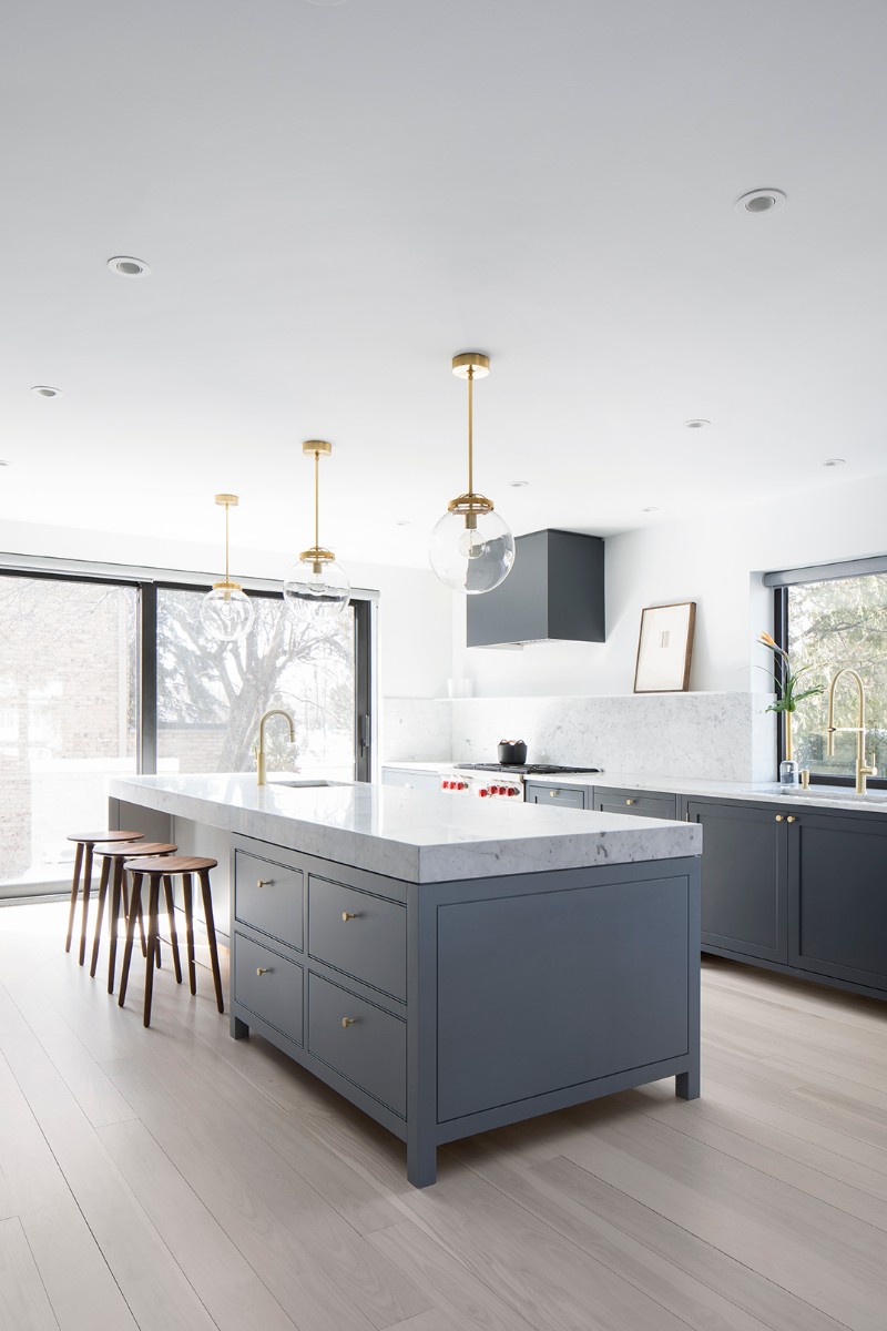 A Gray Mid-Century Modern House In Temperamental Montreal
