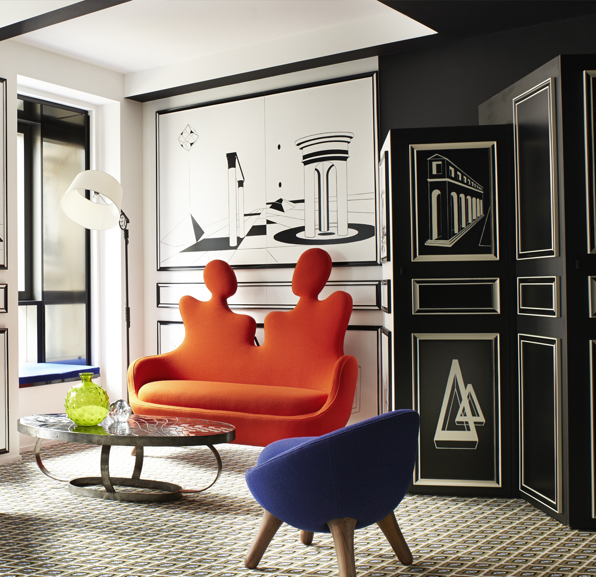 french designer, vincent darre, french interior designer, french fashion designer, maison darre, eclectic interior design