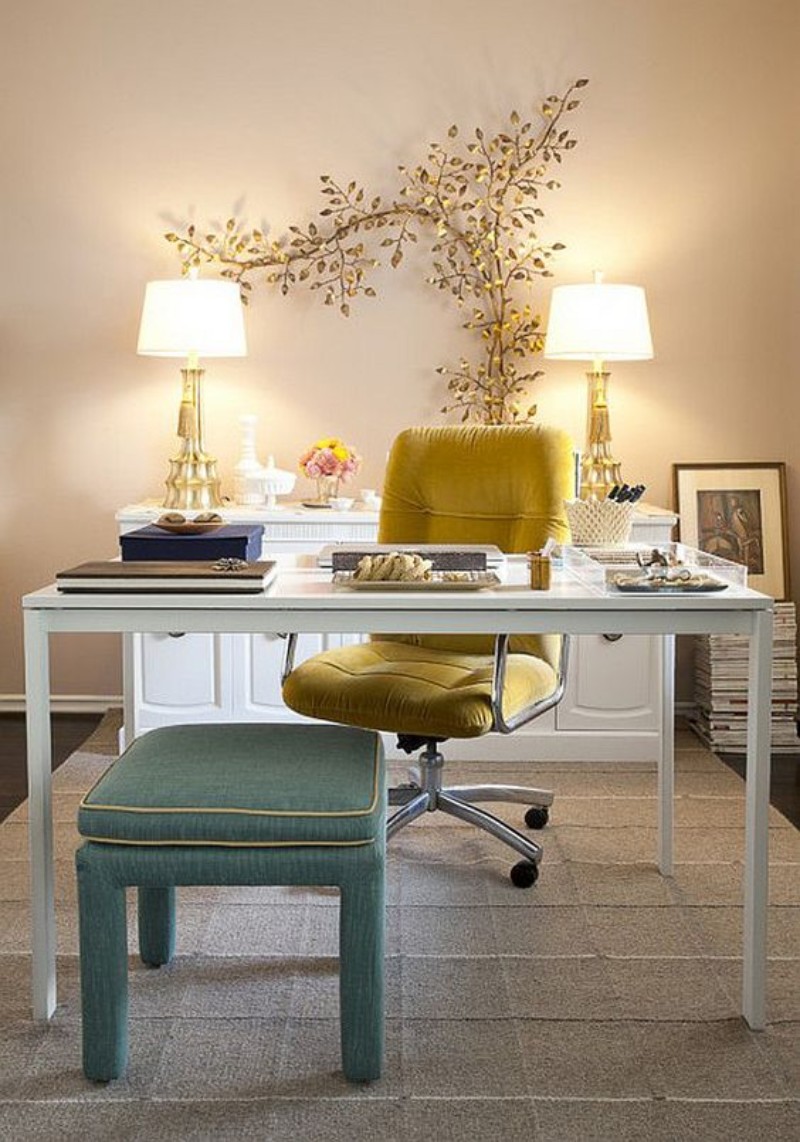 home office decor ideas, contemporary home office, eclectic home office, home office ideas, traditional home office, mid-century home office, home office trends