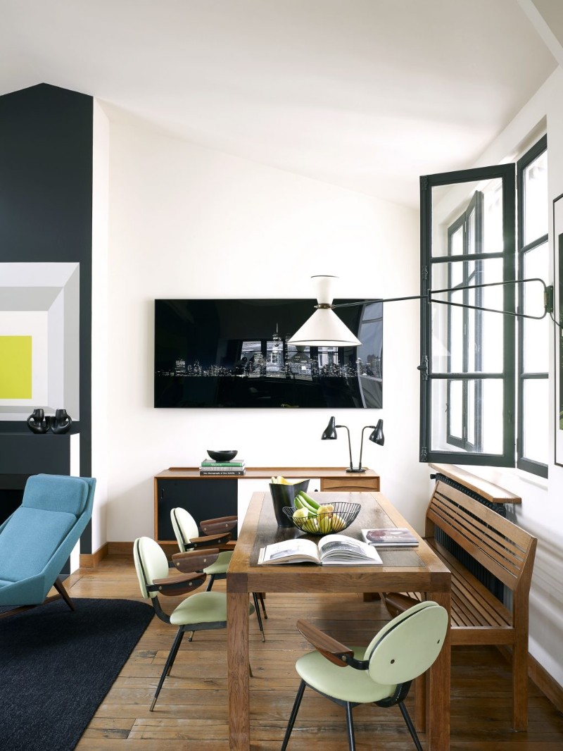 House Tour Of An Eclectic Paris Loft With Vintage Furniture