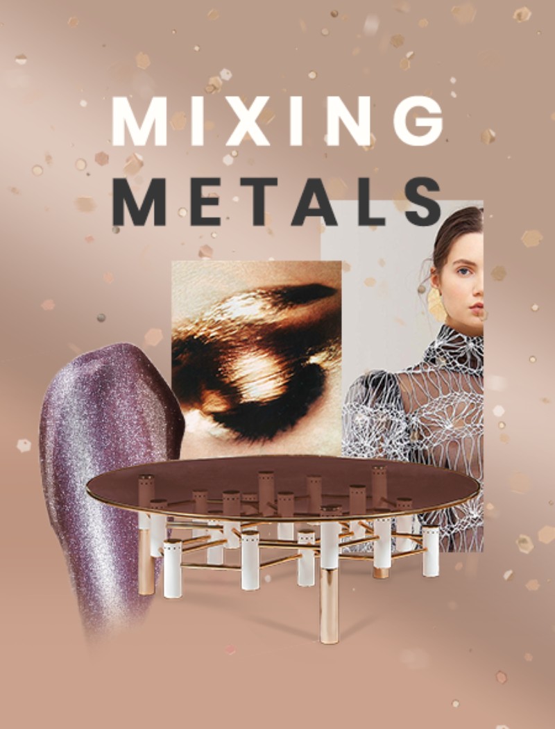 Moodboards For Days: Mixing Metals Design Trend