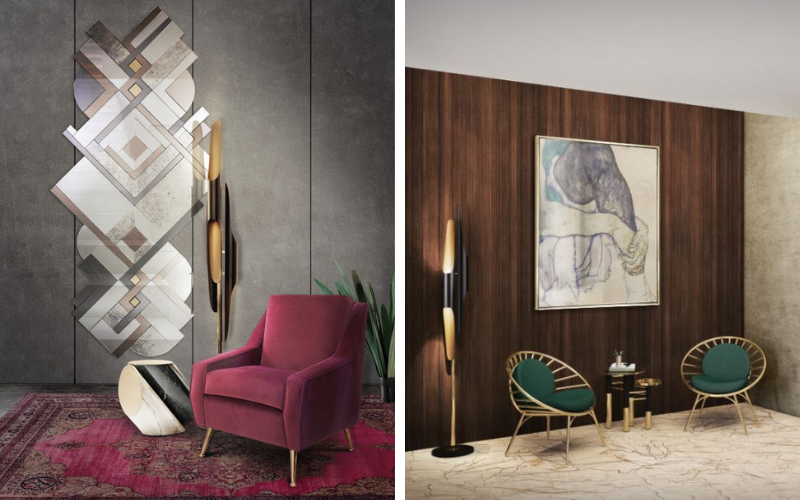 Get The Look_ Stunning Furniture Pieces Meet Mid-Century Floor Lamps_3
