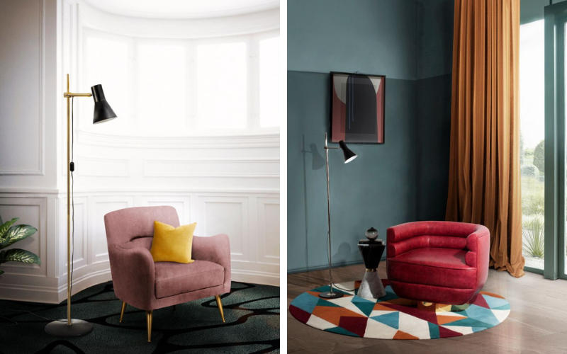 Get The Look_ Stunning Furniture Pieces Meet Mid-Century Floor Lamps_3