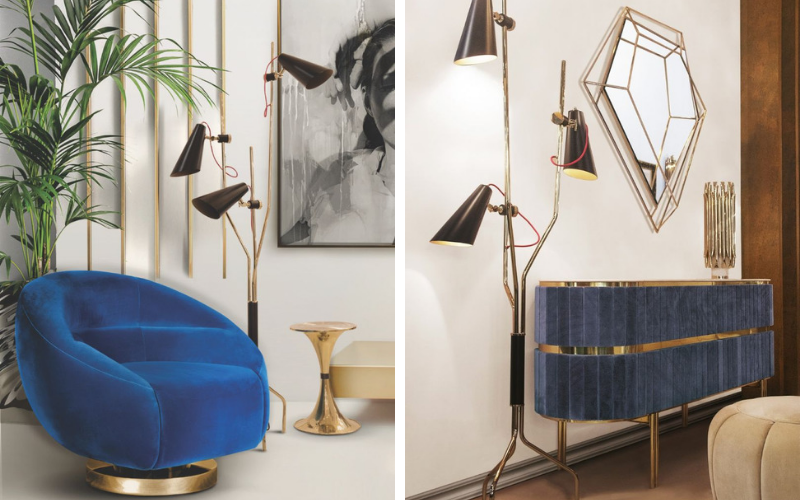 Get The Look_ Stunning Furniture Pieces Meet Mid-Century Floor Lamps_8