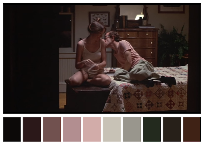 Annie-Hall-1977-dir Annie-Hall-1977-dir Top 20 Pallette Colors of Iconic Movies_Annie Hall (1977) dir. Woody Allen Iconic Movies Top 20 Pallette Colors of Iconic Movies Annie Hall 1977 dir