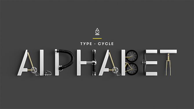 TYPE-CYCLE-ALPHABET-A Creative Typography by Marcel Piekarski Typography ART: A Creative Typography by Marcel Piekarski TYPE CYCLE ALPHABET A Creative Typography by Marcel Piekarski