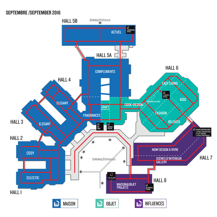 Mapa Maison et Objet maison et objet Maison et Objet Septembre 2016: All you need to Know Mapa MO