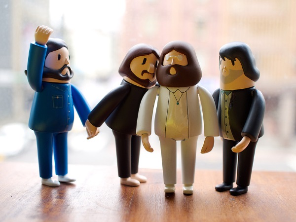 The-Beatles-1 The-Beatles-1 The Beatles the beatles 3D printed dolls of The Beatles The Beatles 1
