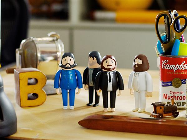 The-Beatles-2 The-Beatles-2 The Beatles the beatles 3D printed dolls of The Beatles The Beatles 2